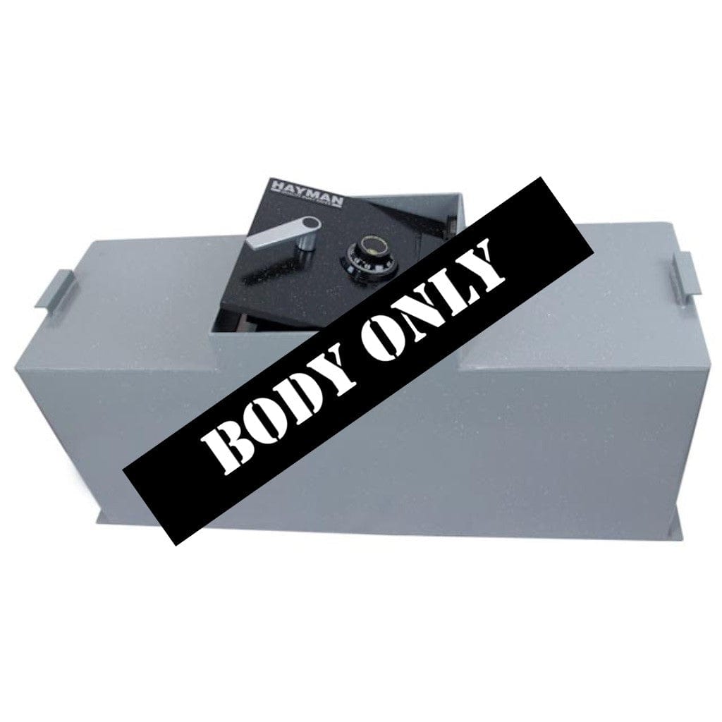 Hayman FS16T In-Floor Steel Body Only with Dustcover | Triple Sized Safe Body | 5.38 Cubic Feet Storage Capacity