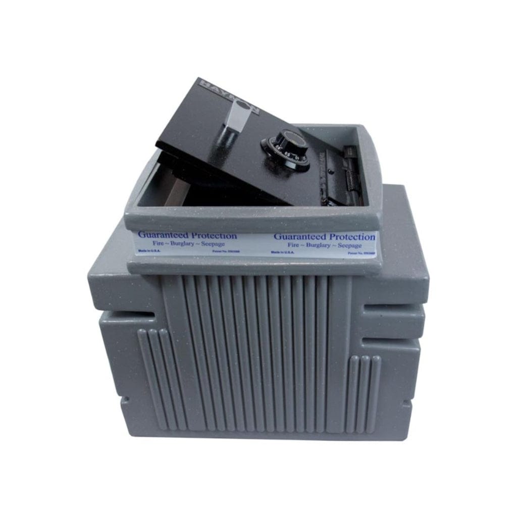 Hayman FS4000C In-Floor Polyethylene Safe | Patented Lift Off Door Assembly | 2.39 Cubic Feet | Rustproof Body