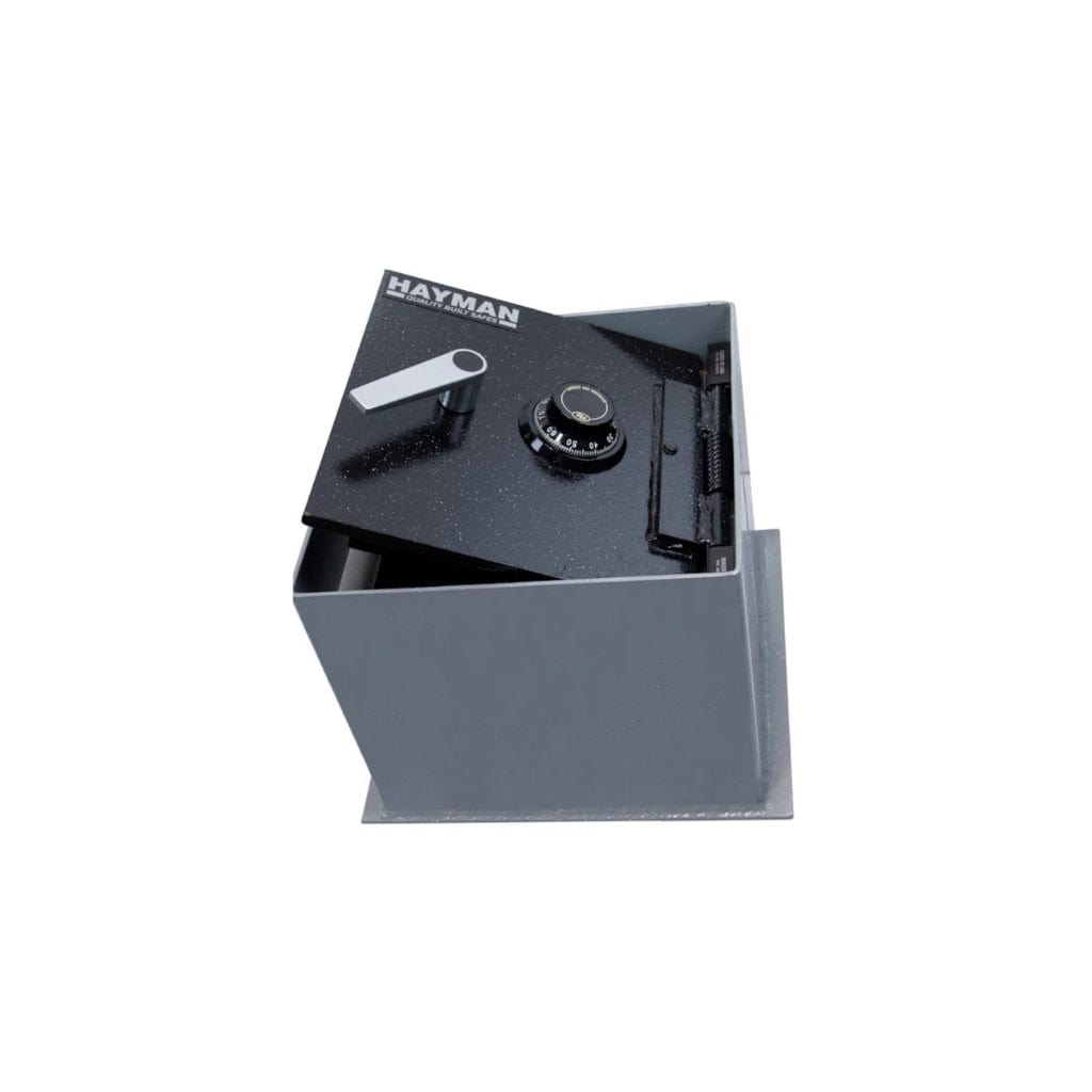 Hayman FS8 In-Floor Steel Body Only with Dustcover | 0.97 Cubic Feet Storage Capacity