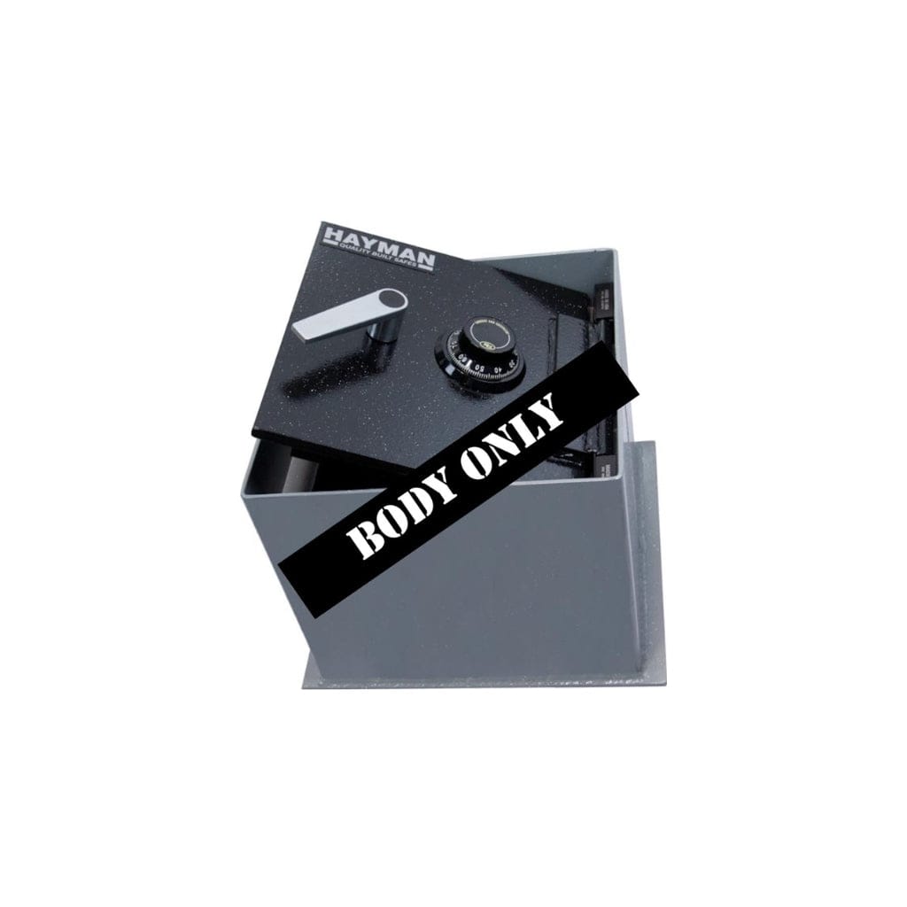 Hayman FS8 In-Floor Steel Body Only with Dustcover | 0.97 Cubic Feet Storage Capacity