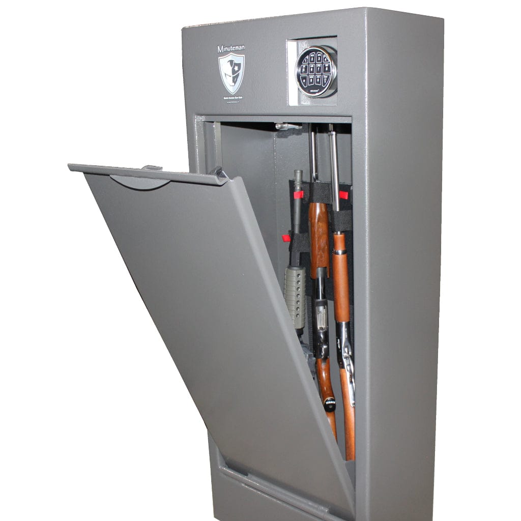 Hayman MMM-5020 Minuteman Magnum Quick Access Gun Safe | UL Listed Lock | Floor-Mounted Installation | Bigger Gun Storage