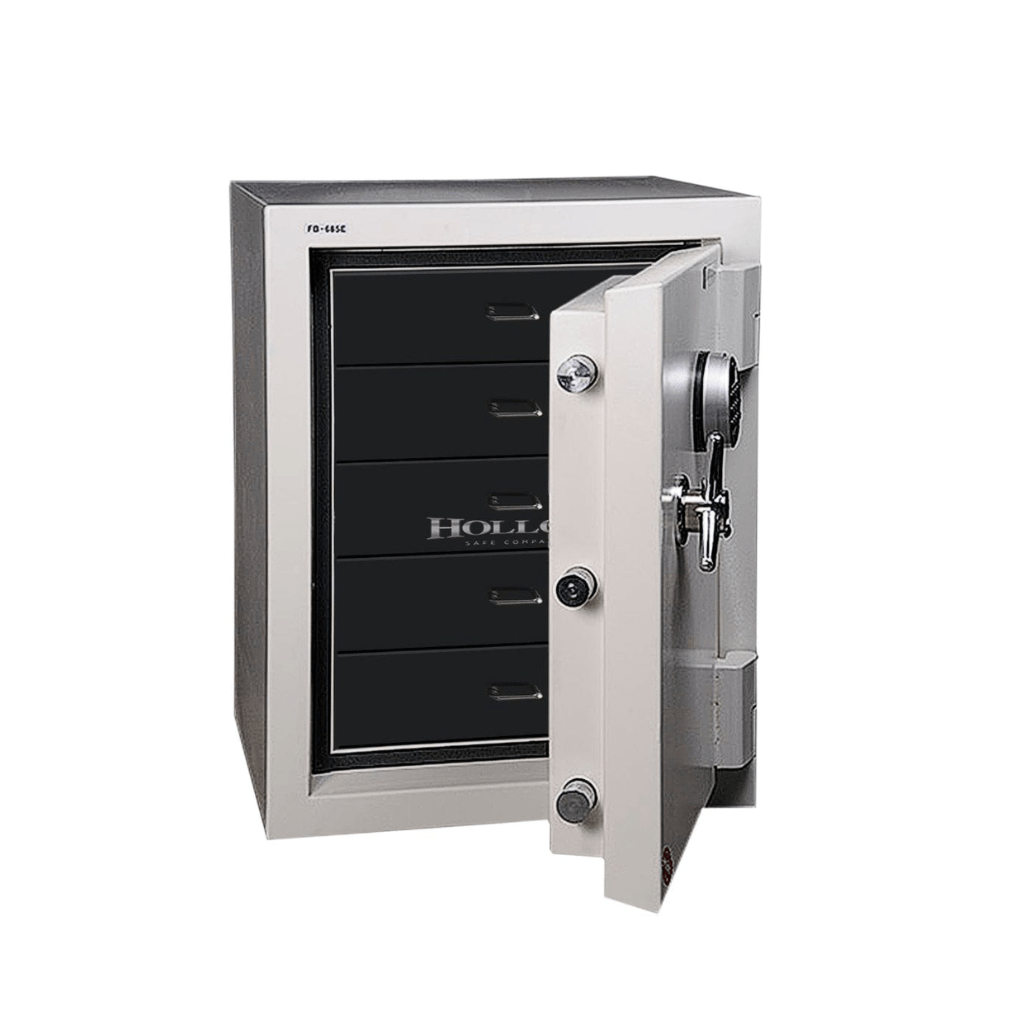 Hollon 685C-JD Jewelry Safe | 5 Drawers | Dial Lock | 120 Minute Fire Rated