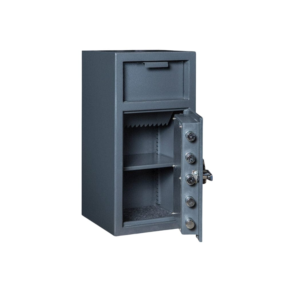 Hollon FD-2714K Depository Safe | 1.55 Cubic Feet | B-Rated | UL Listed Key Lock