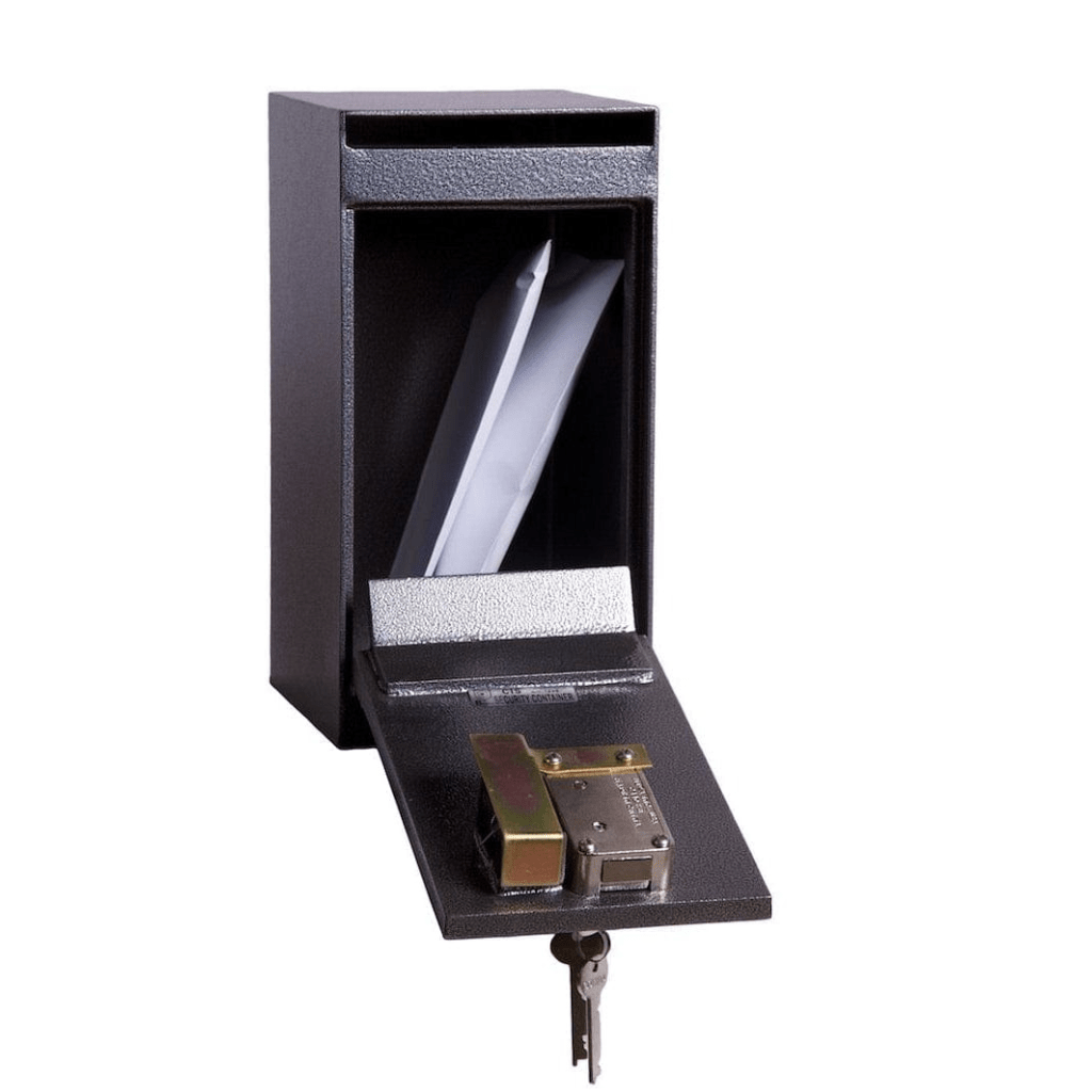 Hollon HDS-01K Drop Slot Safe | B-Rated | 0.20 CF | Dual Key Lock ...