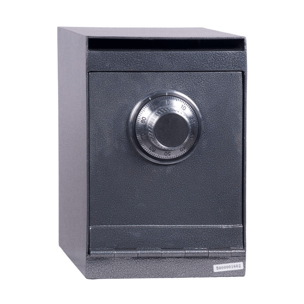 Hollon HDS-03C Drop Slot Safe | B-Rated | 0.37 Cubic Feet | UL Listed Group 2 Dial Lock