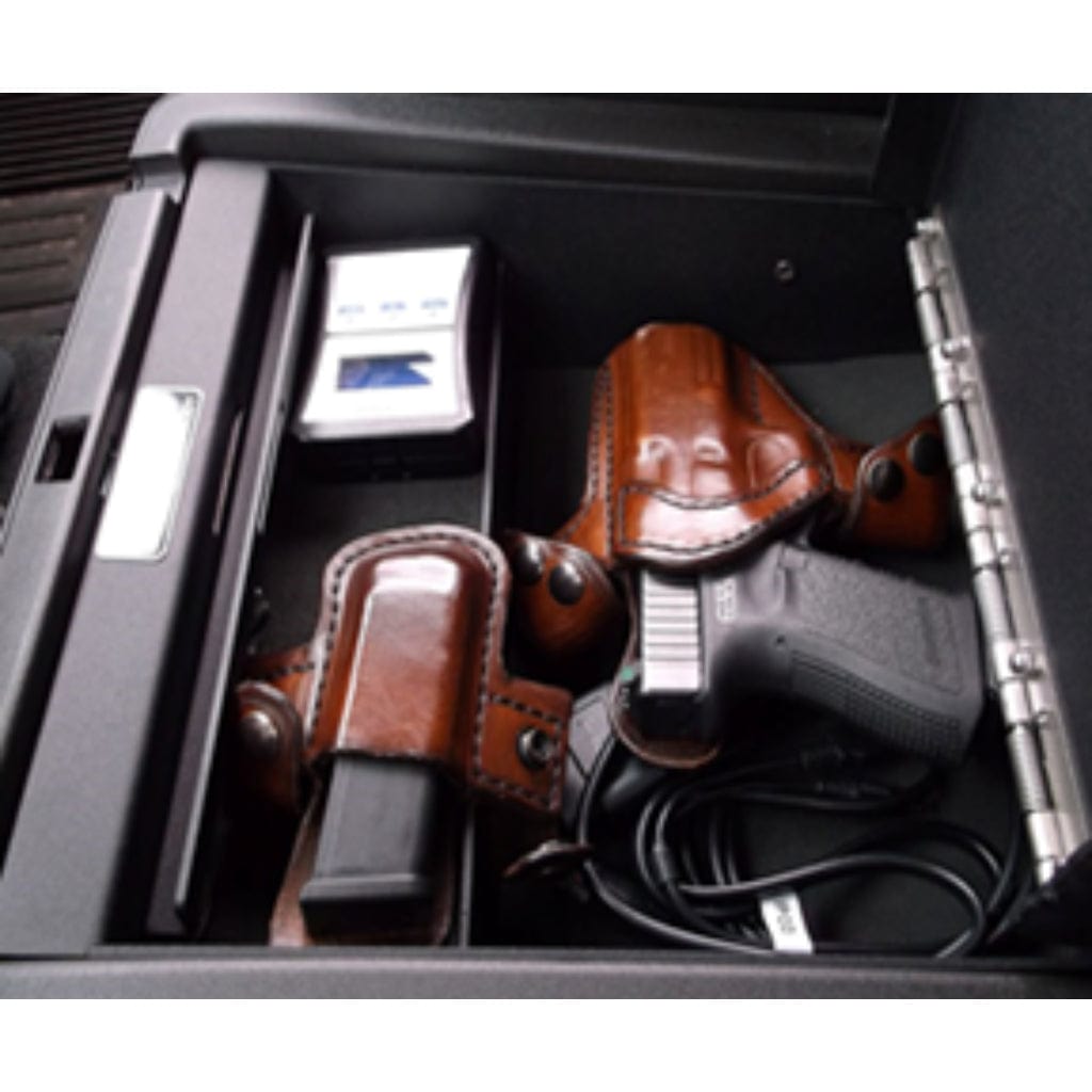 Copy of Lock&#39;er Down LD2011X Console Safe for Chevrolet Silverado, Suburban &amp; Tahoe (2007-2014), GMC Sierra, Yukon &amp; Yukon XL | Heavy 12 Gauge Steel | 4 Point Locking System