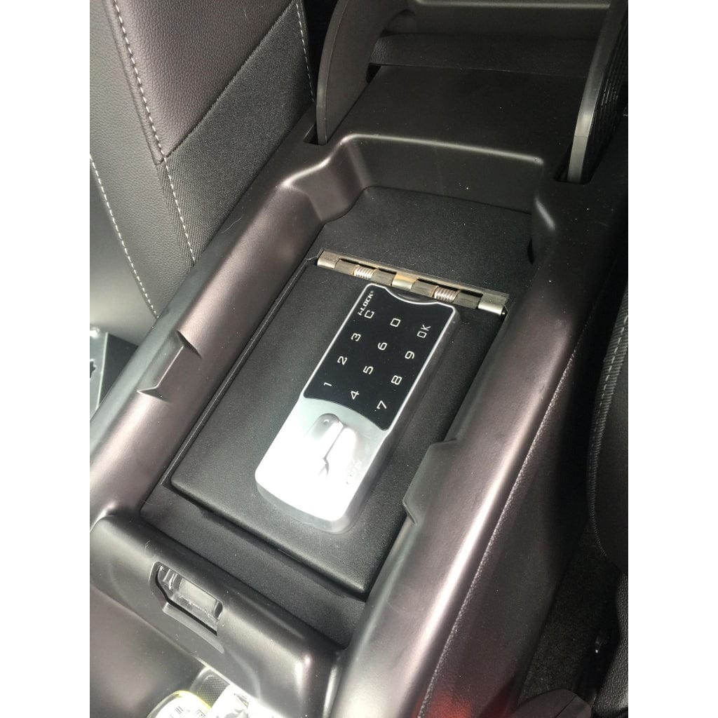 Lock&#39;er Down LD2052 Console Safe for Chevrolet Colorado &amp; GMC Canyon (2015-2022) | Heavy 12 Gauge Steel | 4 Point Locking System
