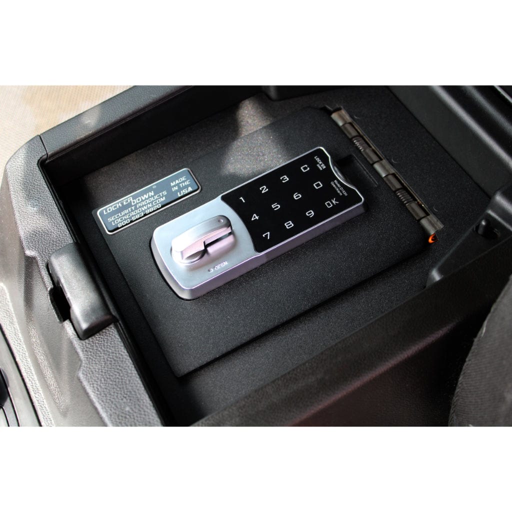 Copy of Lock&#39;er Down LD2072EX EXxtreme Console Safe for Chevrolet Silverado 2019 Up &amp; GMC Sierra 1500 Series Plus (2020-2022) All Series Model | Heavy 12 Gauge Steel | 4 Point Locking System