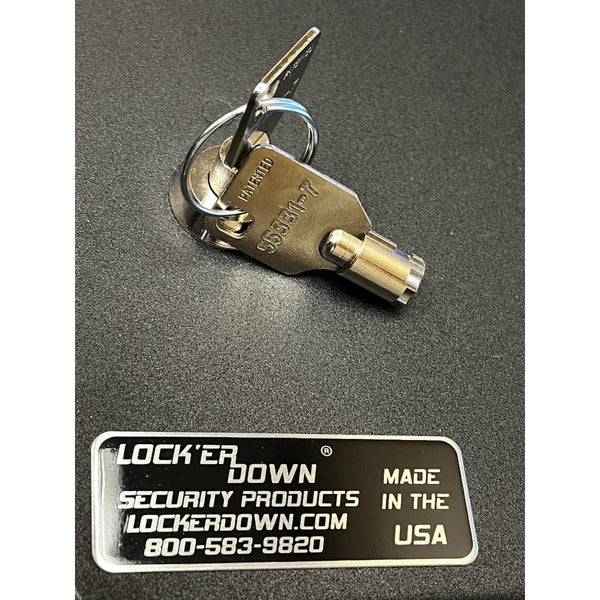 Lock'er Down LD7SIDED 7 Sided Key | Lock for Standard Lid Option ...