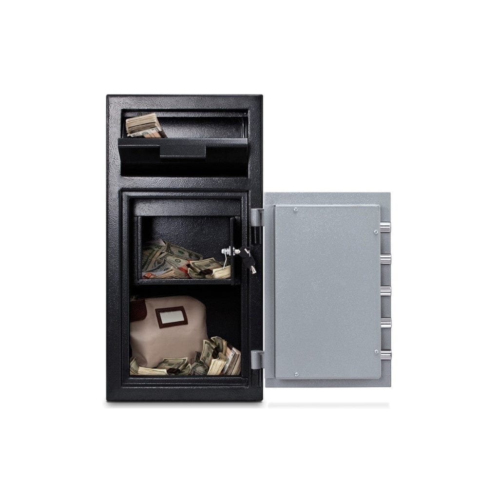 Mesa MFL2714C-ILK MFL Series Depository Safe | B-Rated | Interior Locker | 1.3 Cubic Feet