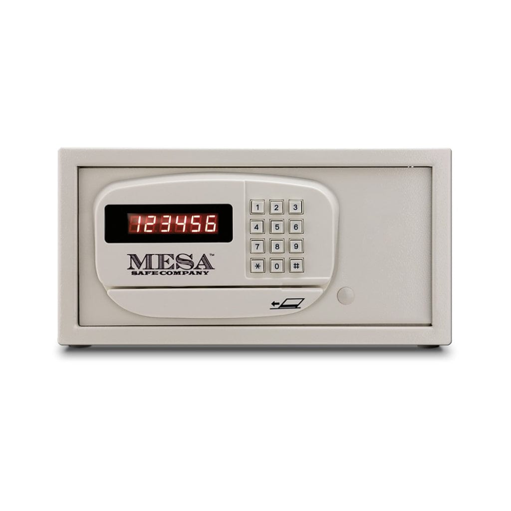 Mesa MH101E Hotel Safe | Electronic Lock with Card Swipe | 0.4 Cubic Feet