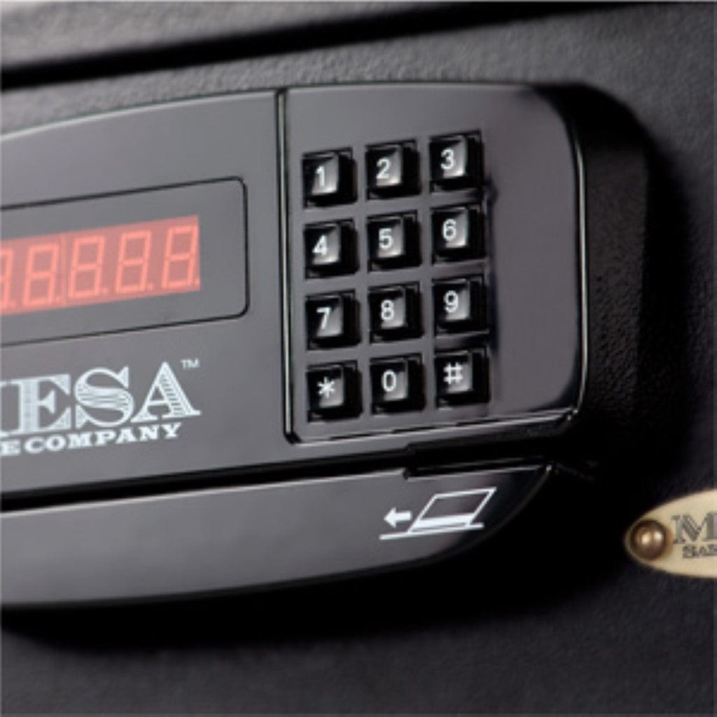 Mesa MHRC916E Hotel Safe | Electronic Lock with Card Swipe | 1.2 Cubic Feet