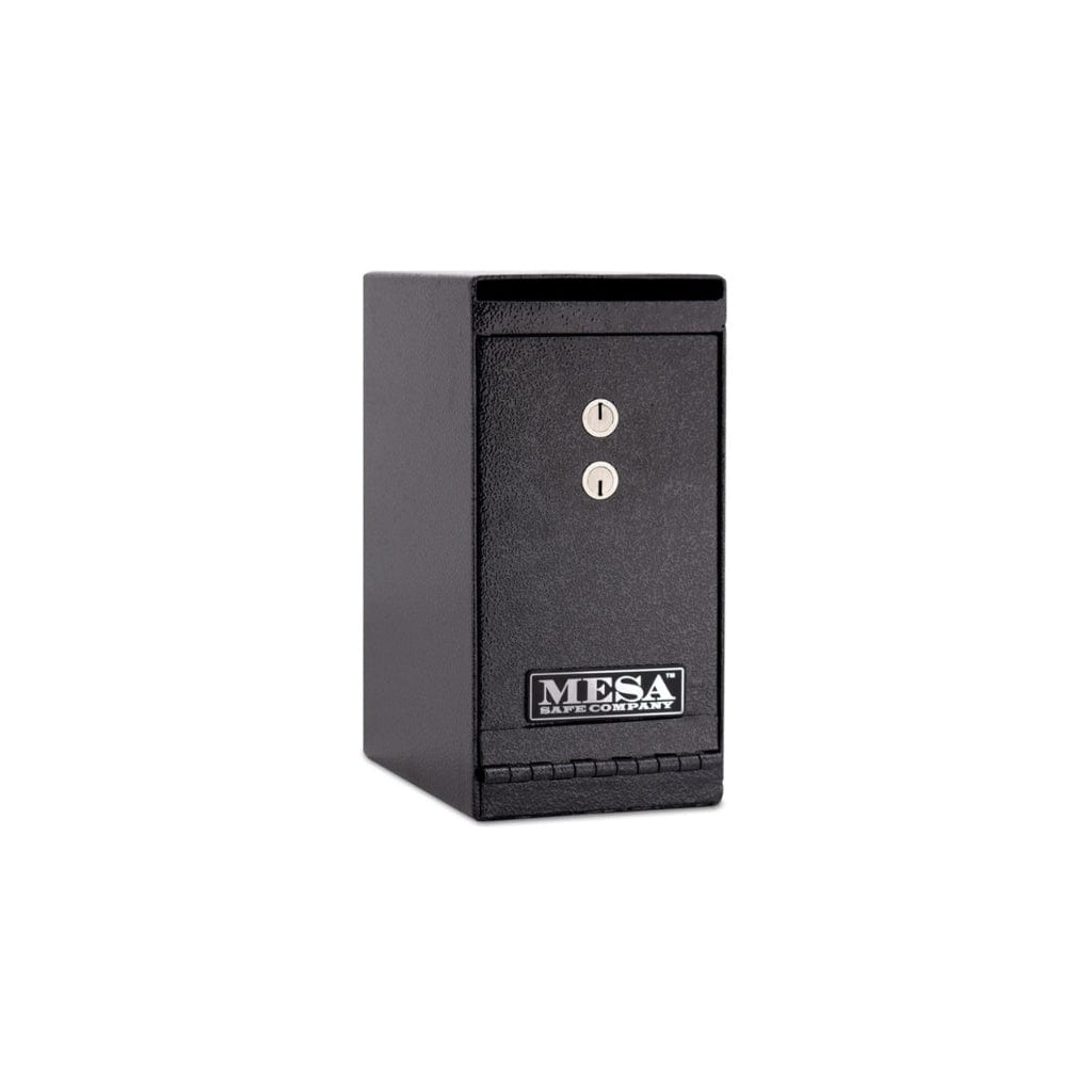 Mesa MUC1K Under Counter Depository Safe | Dual Key Lock | Drop Slot | 0.2 Cubic Feet