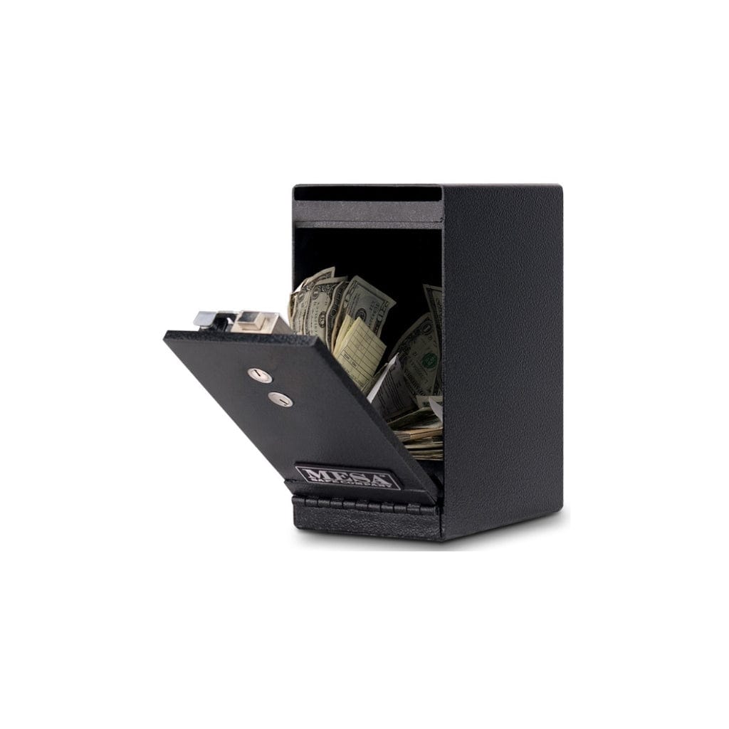 Mesa MUC1K Under Counter Depository Safe | Dual Key Lock | Drop Slot | 0.2 Cubic Feet