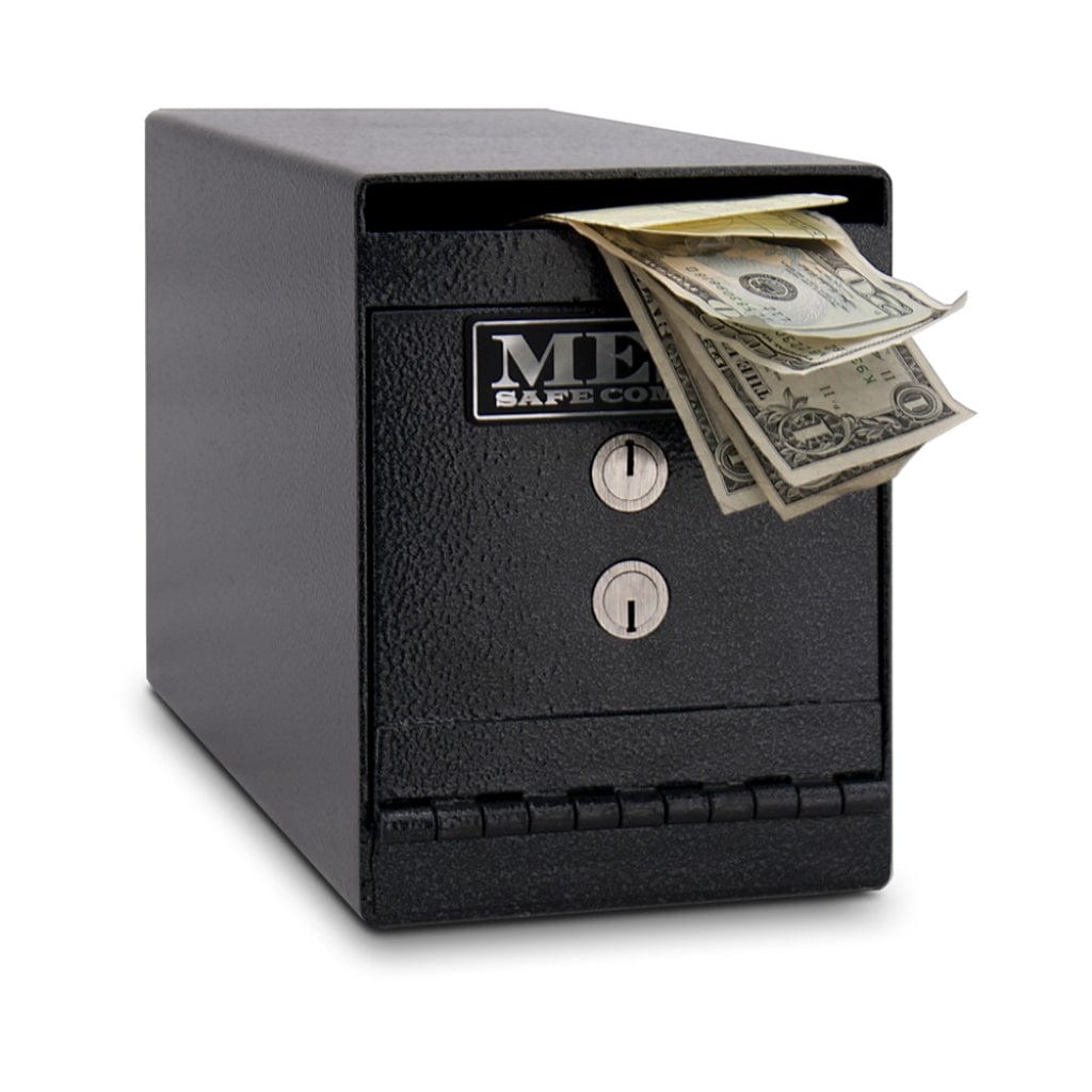 Mesa MUC2K Under Counter Depository Safe | Dual Key Lock | Drop Slot | 0.2 Cubic Feet