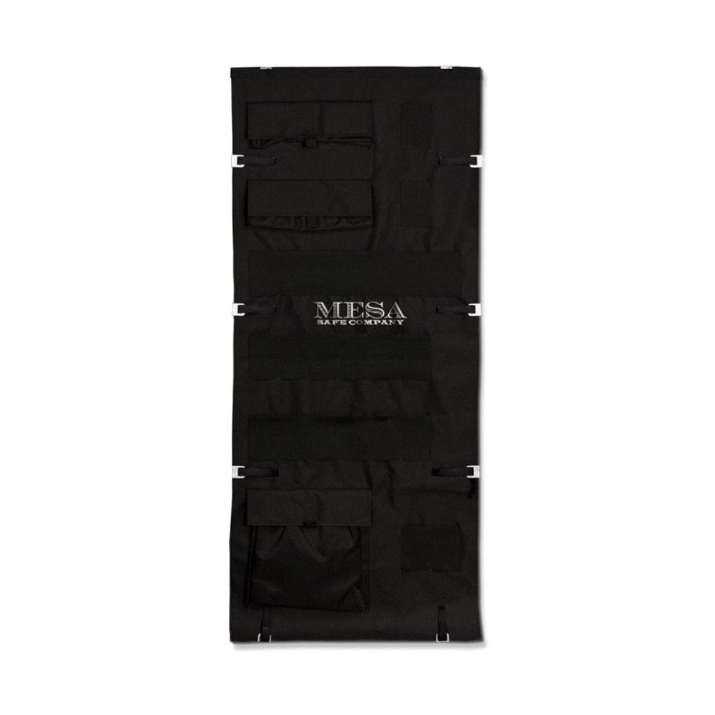 Mesa PDO36 Pocket Door Organizer | 3 Large Pockets + 2 Elastic Pockets + 21 Elastic Slots