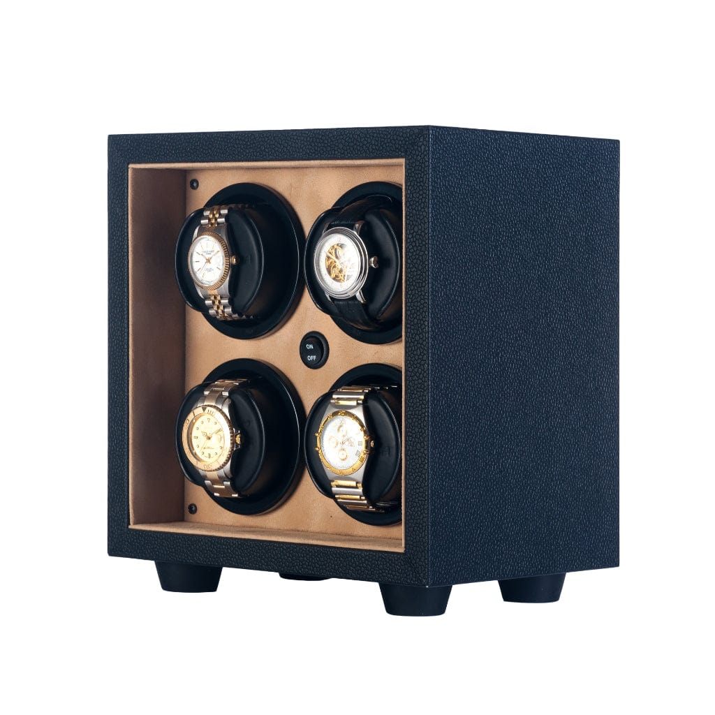 Orbita W21500/W21609 Insafe 4 Insafe Series Watch Winder | Rotorwind Movement | Cream/Black Interior | 4 Watch Winding Capacity Cream