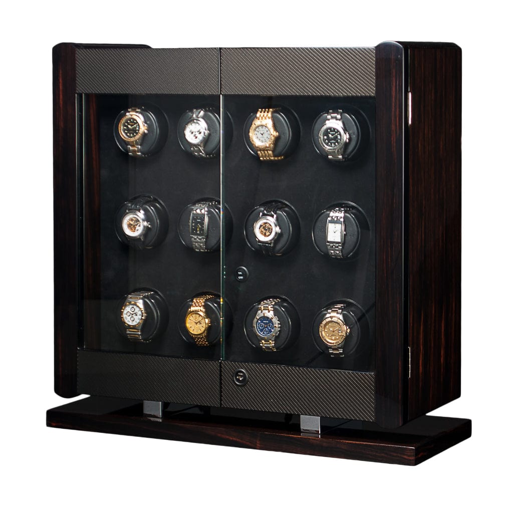 Orbita W22041/W22031 Avanti 12 Avanti Series Watch Winder Cabinet | Rotorwind/Programmable | 12 Watch Winding Capacity Rotorwind