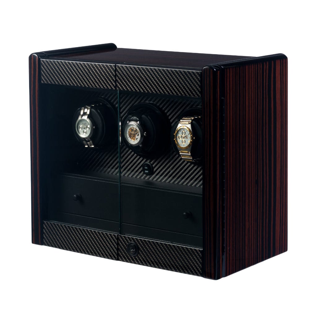 Orbita W70000/W70010 Avanti 3 Avanti Series Watch Winder Cabinet | Rotorwind/Programmable | 3 Watch Winding Capacity Rotorwind