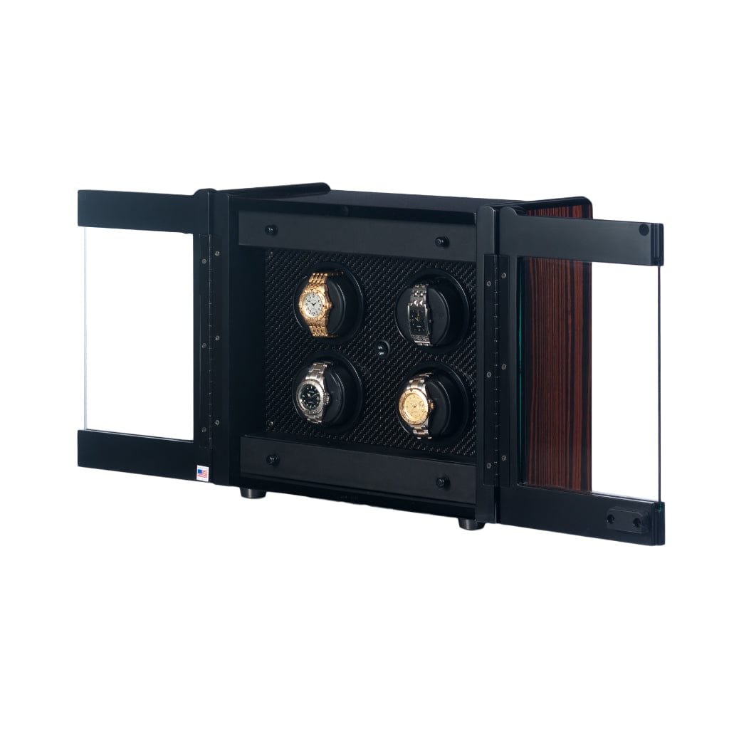 Orbita W70006 Avanti 4 Avanti Series Watch Winder Cabinet | Rotorwind Movement | 4 Watch Winding Capacity