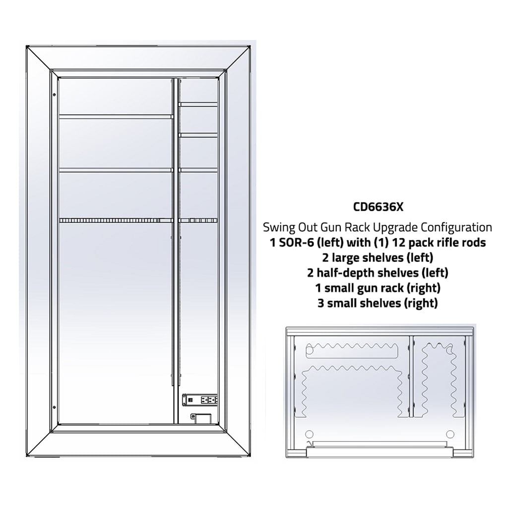 Rhino Strongbox RSX6636 49 Long Gun Safe - Safe and Vault Store.com