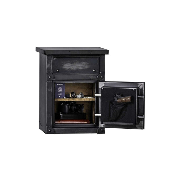 RHINO LNS2618 Longhorn Nightstand / End Table Safe ǀ 40 Min Fireproof