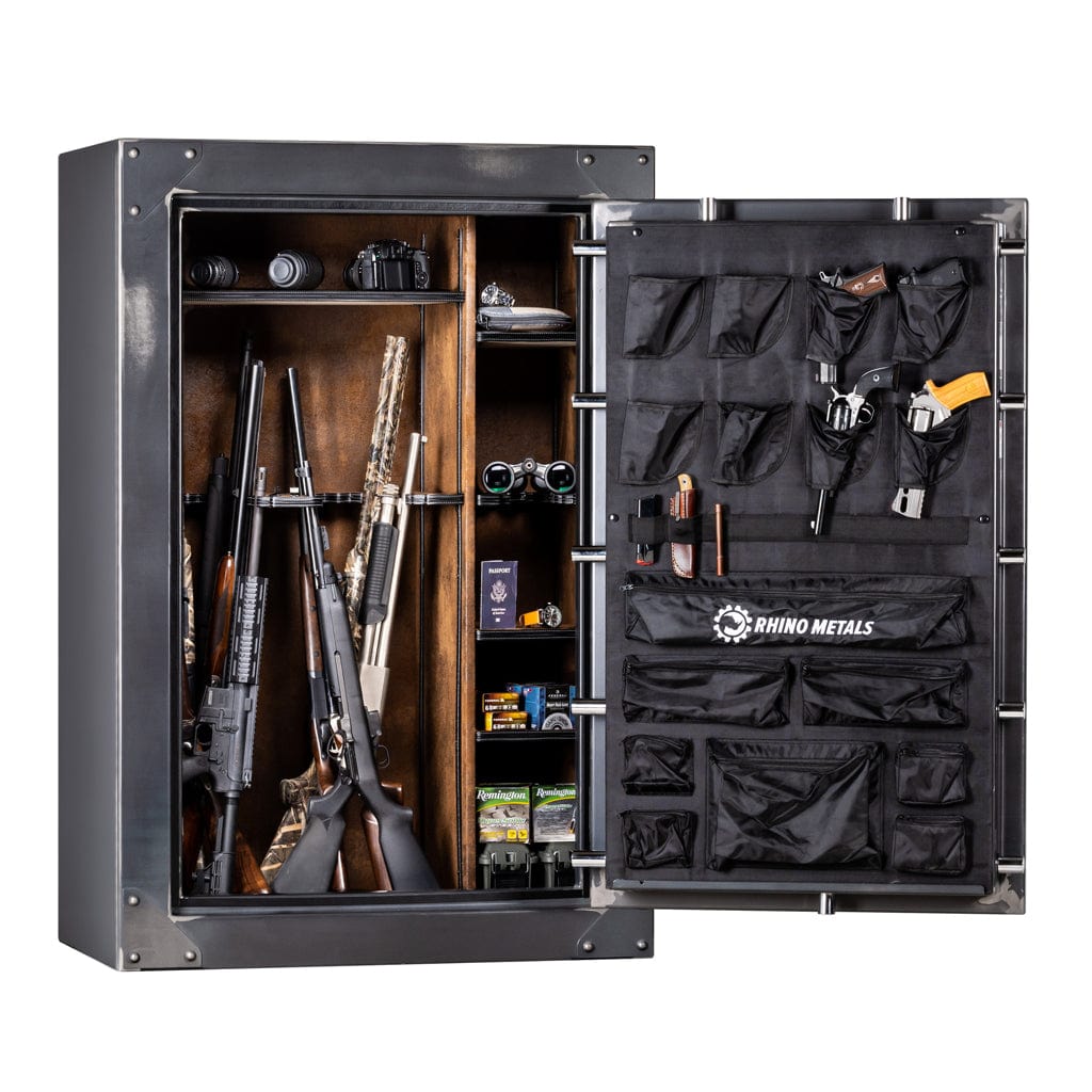 Rhino RSB6040EX Strongbox Gun & Rifle Safe ǀ 50 Long Guns & 8 Handguns ǀ 80 Minute Fire Rated