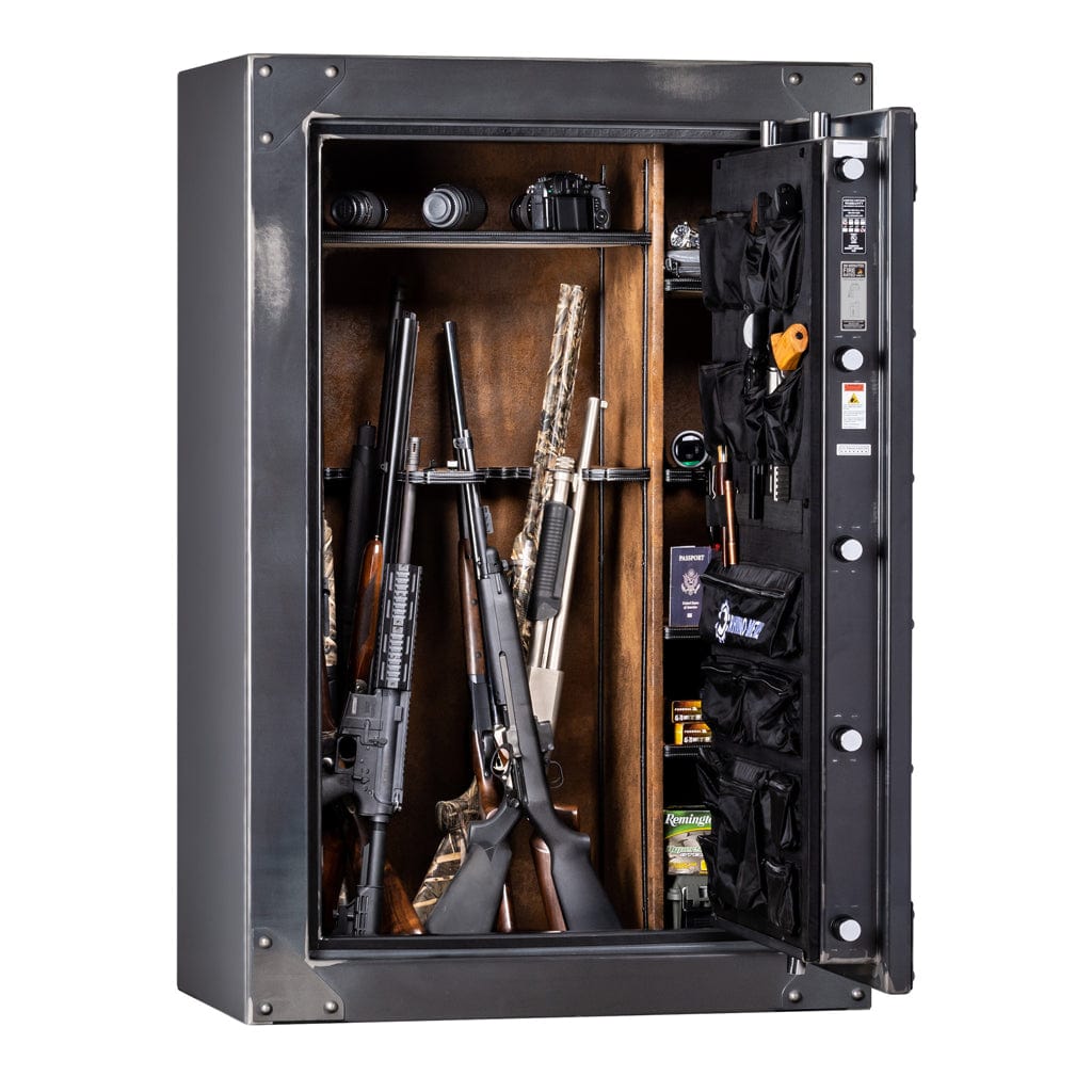 Rhino RSB6040EX Strongbox Gun &amp; Rifle Safe ǀ 50 Long Guns &amp; 8 Handguns ǀ 80 Minute Fire Rated