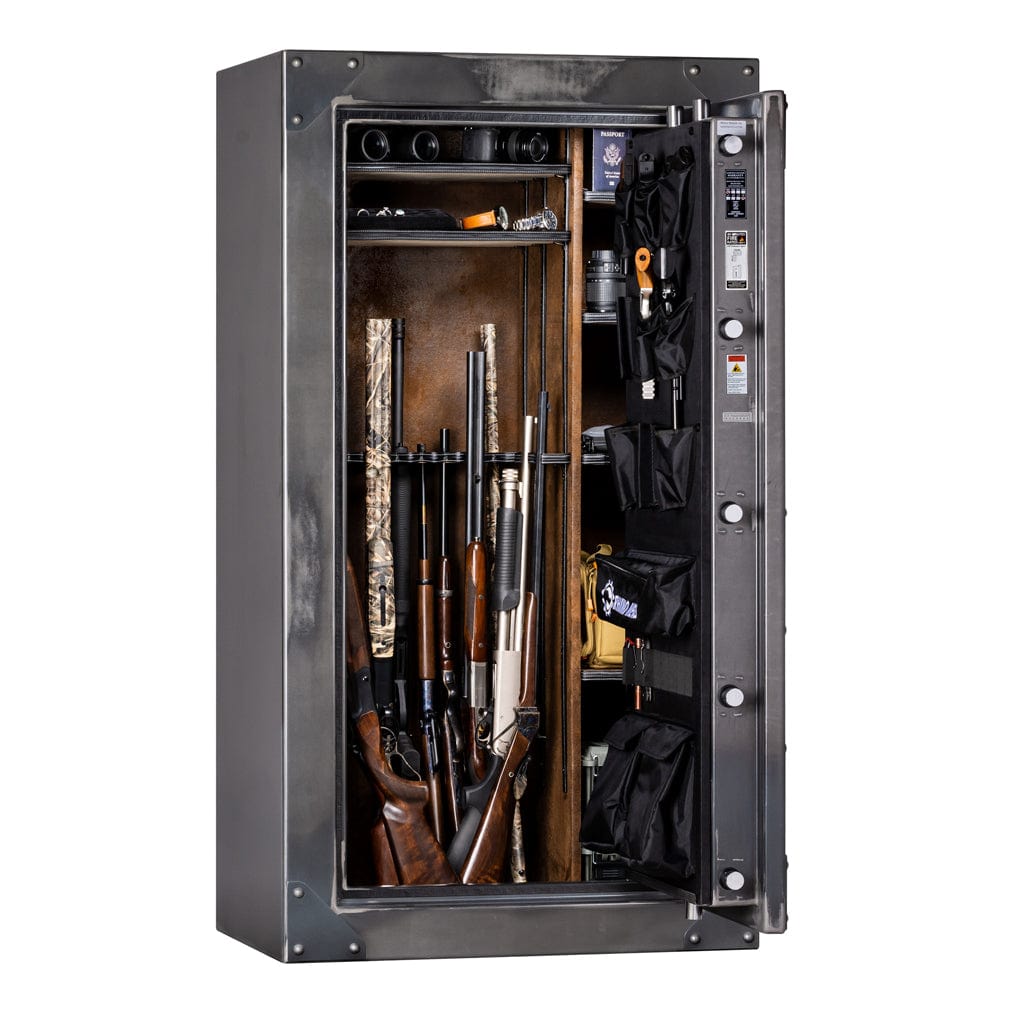 Rhino RSB6636EX Strongbox Gun &amp; Rifle Safe ǀ 44 Long Guns &amp; 9 Handguns ǀ 80 Minute Fire Rated