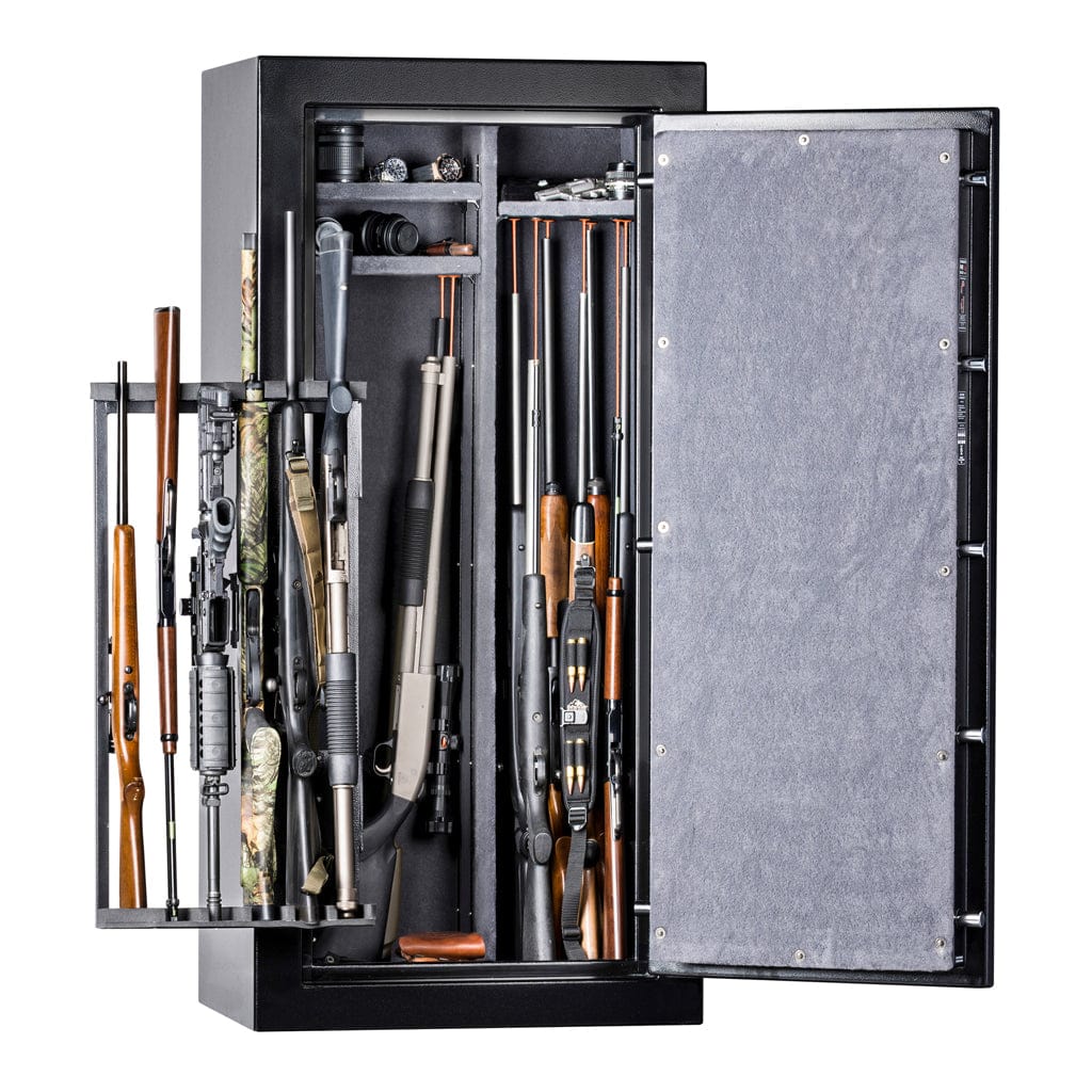Rhino Swing Out Gun Rack System ǀ Rifle Racks ǀ Includes Rifle Rods
