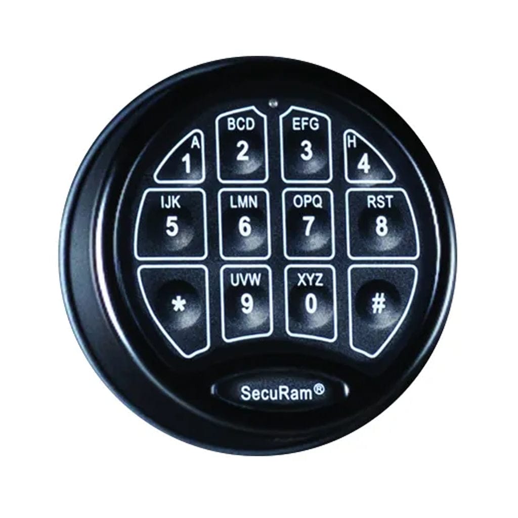 SecuRam Safe Lock ǀ Electronic/Biometric ǀ UL Tested &amp; Listed ǀ Keypad/Fingerprint Access Electronic Lock