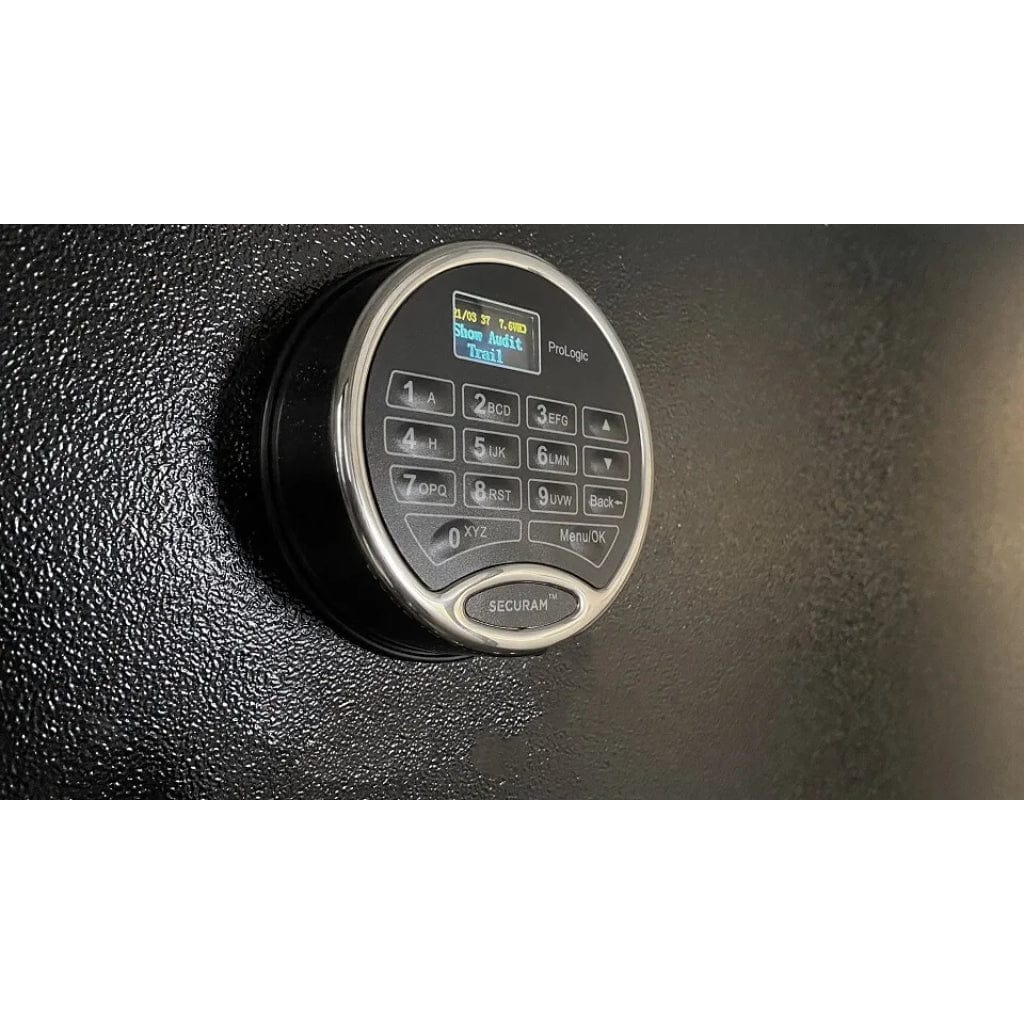 Securam ProLogic L22 Safe Lock by Hayman | Commercial Safe Lock | OLED Screen | Time/Date Stamped Audit Capability