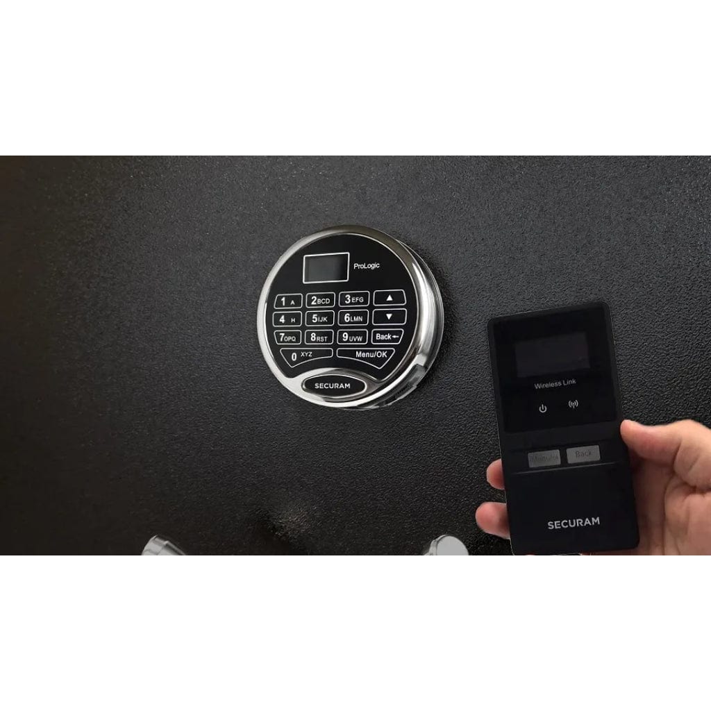 Securam ProLogic L66 Safe Lock by Hayman | Commercial Safe Lock | OLED Screen | Wireless Link