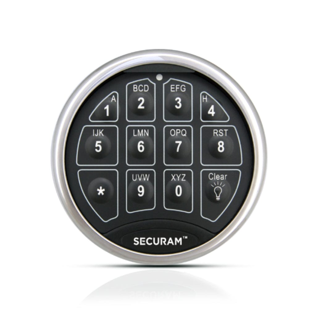 Securam SafeLogic Basic Safe Lock by Gardall | Easy Keypad Programming | 2 Codes