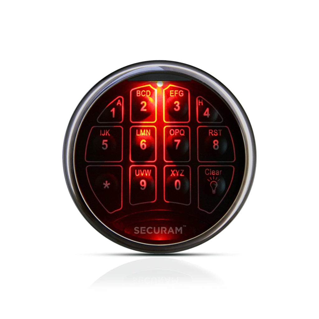 Securam SafeLogic TopLit Safe Lock by Hayman | Easy Keypad Programming with Top Lighting