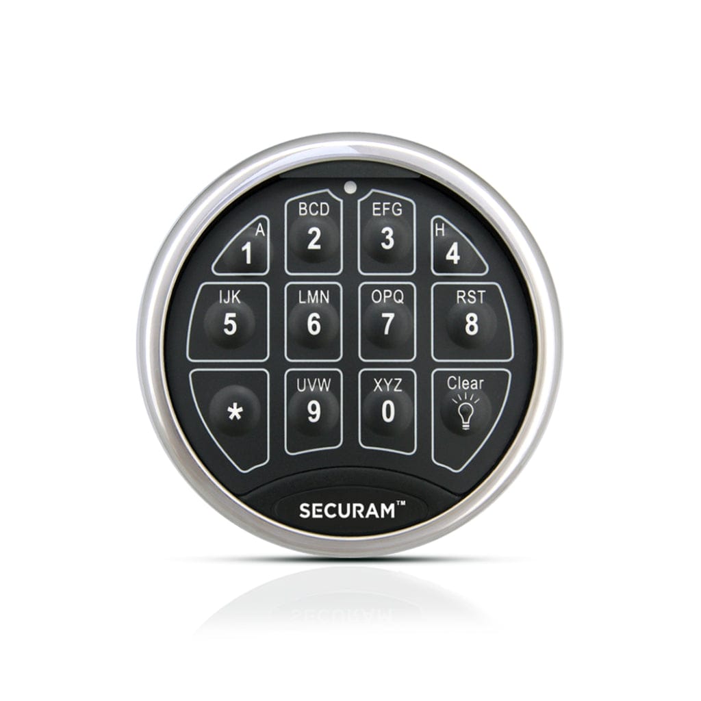 Securam SafeLogic TopLit Safe Lock by Hayman | Easy Keypad Programming with Top Lighting