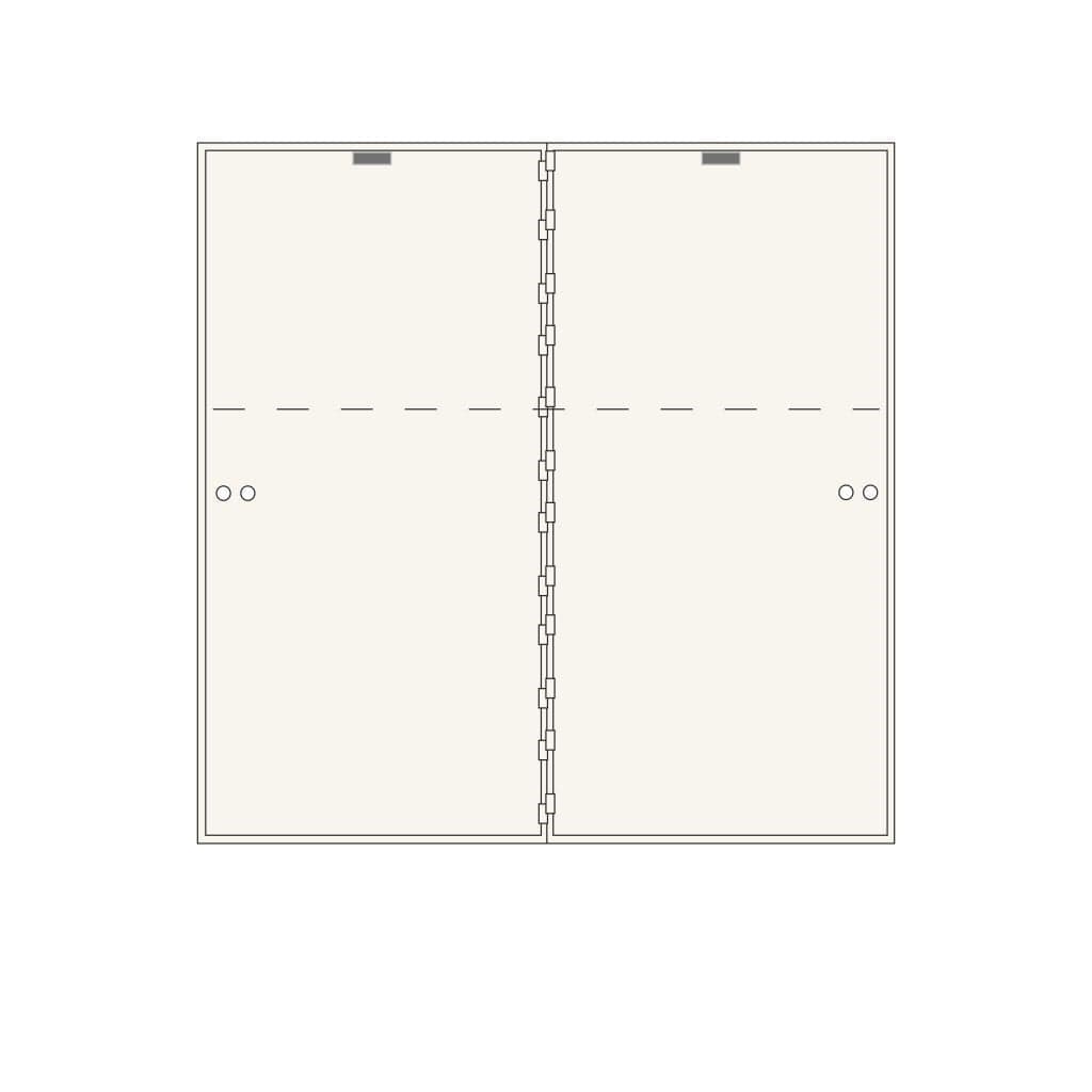 SoCal Bridgeman AXL-2-33 Modular Teller Lockers | 2 x [33"x16"] Security Boxes