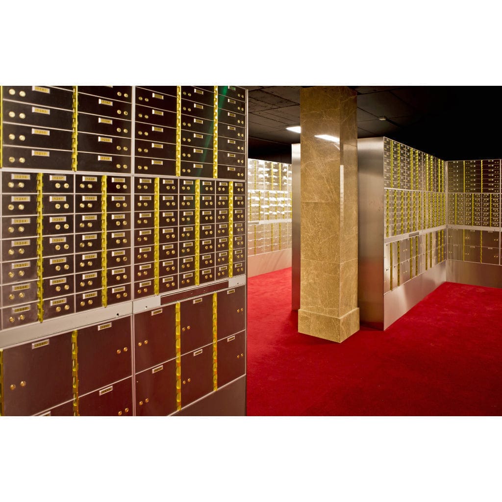 SoCal Bridgeman AXL-3-22 Modular Teller Lockers | 1 x [22&quot;x16&quot;] + 2 x [10&quot;x16&quot;] Security Boxes
