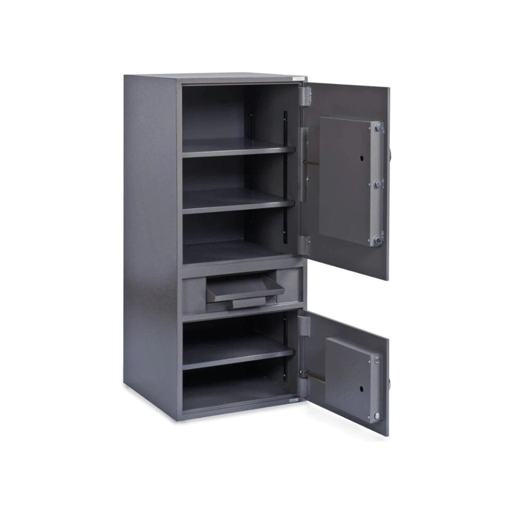SoCal Bridgeman F-4620-DD-CC International Fortress Depository Safe | B-Rated | Double Door | Combination Lock