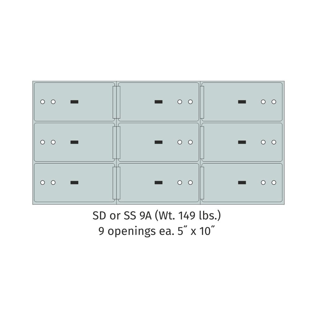 SoCal Bridgeman SD-9A Modular Safe Deposit Boxes | Security Boxes ...