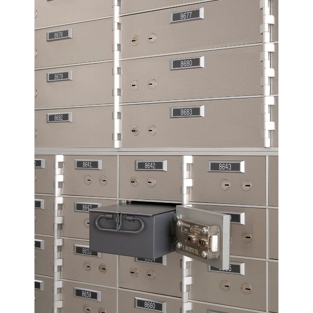 SoCal Bridgeman SDXN-2 Modular Safe Deposit Boxes | 1 x [5&quot;x10&quot;] + 1 x [10&quot;x10&quot;] Security Boxes