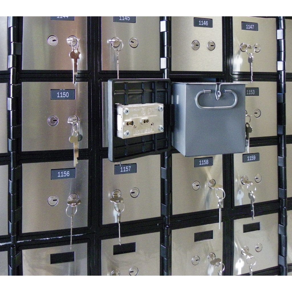 SoCal Bridgeman ST-6 Modular Safe Deposit Boxes | 6 x [5&quot;x5&quot;] Security Boxes