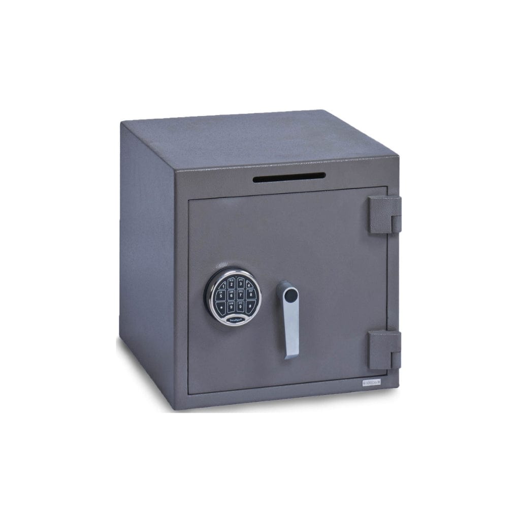 SoCal Bridgeman UC-2020E International Fortress Depository Safe &amp; Utility Chest | B-Rated | Drop Slot | Electronic Lock