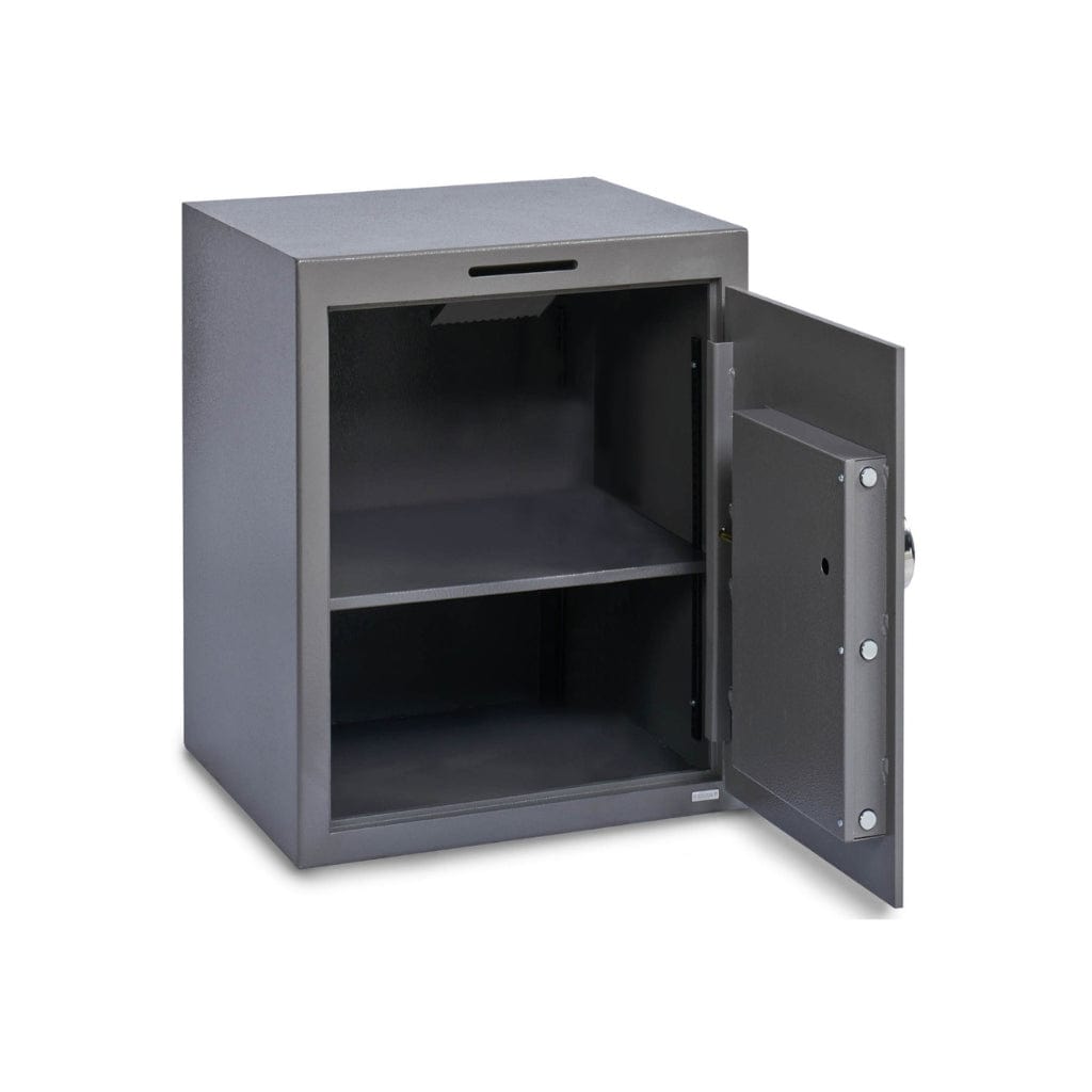 SoCal Bridgeman UC-3024E International Fortress Depository Safe & Utility Chest | B-Rated | Drop Slot | Electronic Lock
