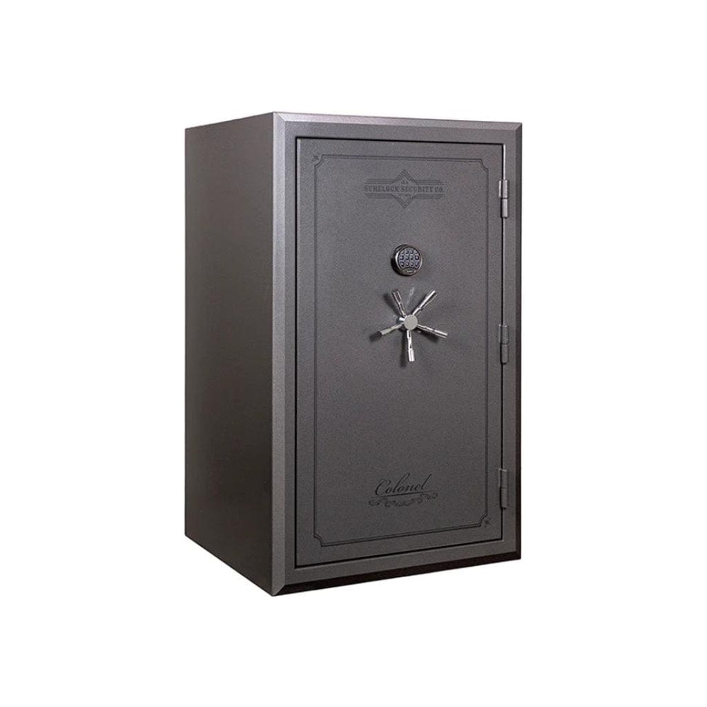 Surelock Security SLSCL-351B Colonel 32 Gun and Home Safe | 32 Long Gun Capacity | 75 Minute Fire Rated | 11-Gauge Steel