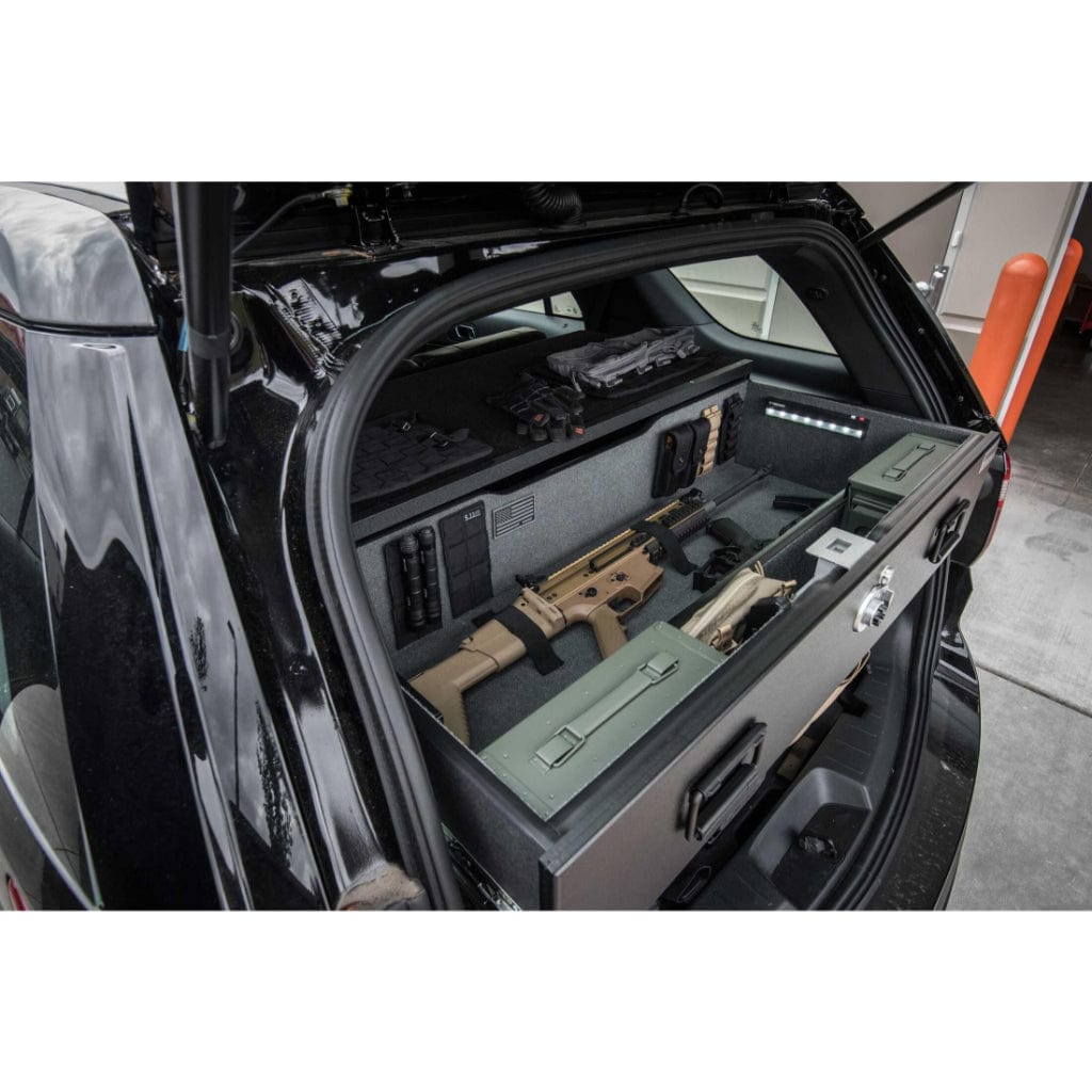 TruckVault 1 Drawer Elevated Line for Chevrolet Tahoe | Elevated Storage Drawer | Combination Lock with Override Key | Heat Resistant