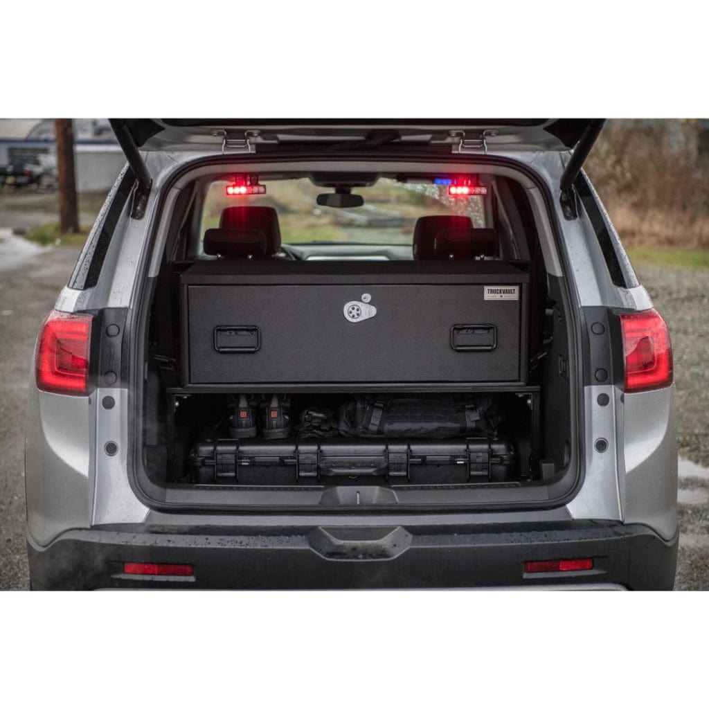 TruckVault 1 Drawer Elevated Line for GMC Acadia | Elevated Storage Drawer | Combination Lock with Override Key | Heat Resistant