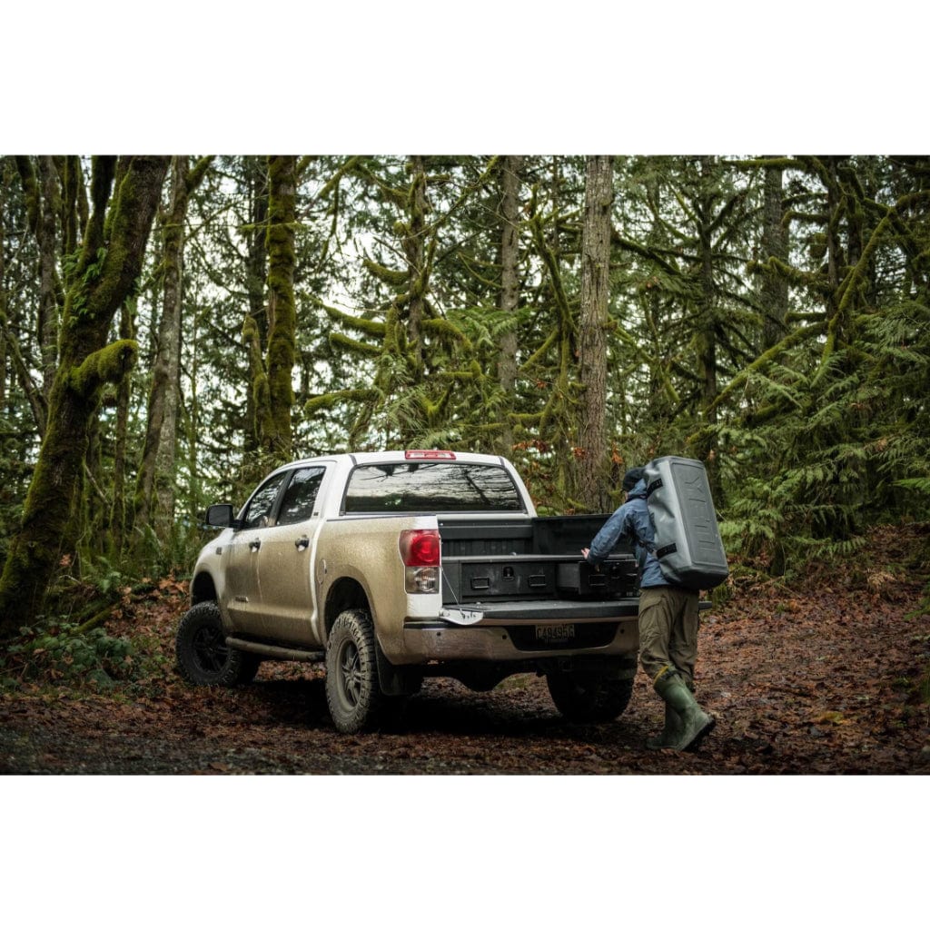 TruckVault 2 Drawer All-Weather Line for GMC Canyon (2015-2020) | Heavy Duty Weatherproof Exterior | 300 lbs Drawer Capacity