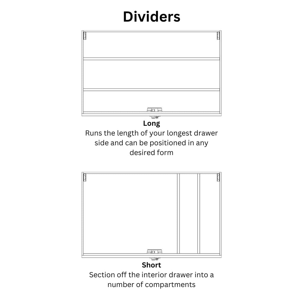 TruckVault 2 Drawer Covered Bed Line for Nissan Titan (2016-Current) | Combination Lock | 2 Even-Width Drawers | Heat Resistant