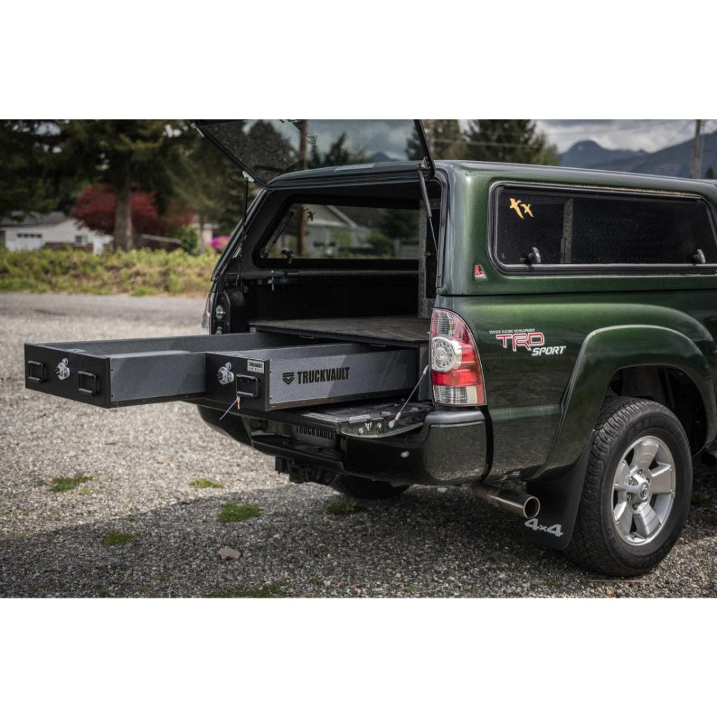 TruckVault 2 Drawer Offset Covered Bed Line for Ford Ranger